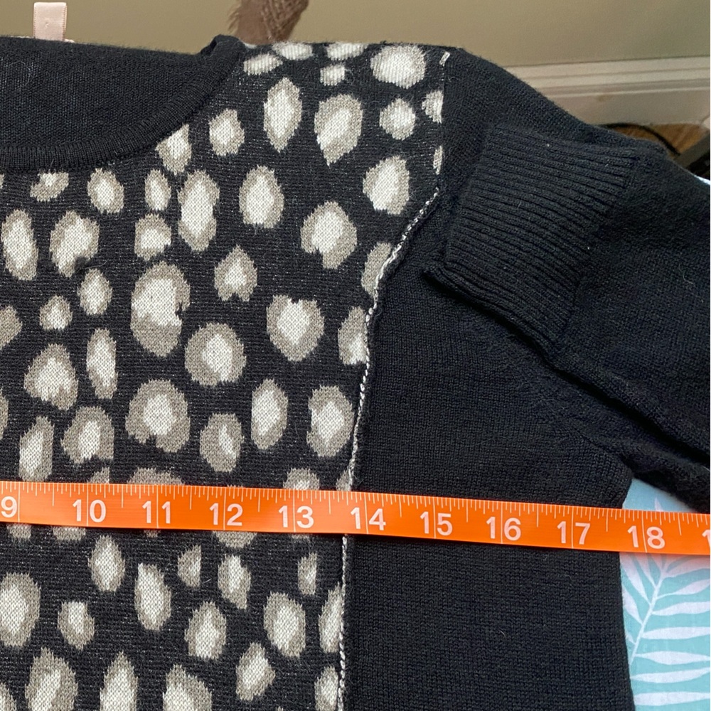 Philosophy Republic Clothing Medium Sweater Dress Knit Leopard Print - Picture 11 of 14